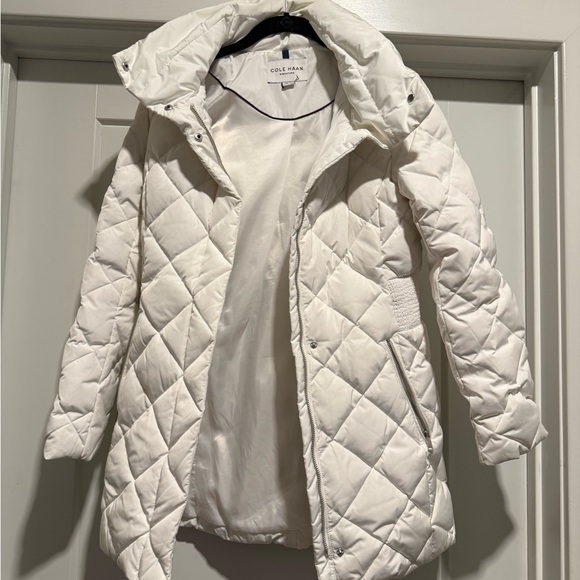 Cole Haan Women's Signature Quilted Down Jacket - Picture 1 of 3